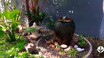 Tiểu cảnh 2019 tiểu cảnh sân vườn thiết kế sân vườn