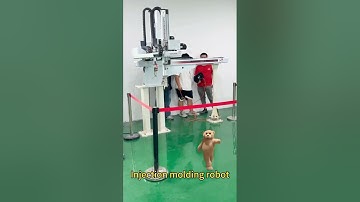 Injection molding machine #Dual arm five-axis AC servo drive is used for fast removal