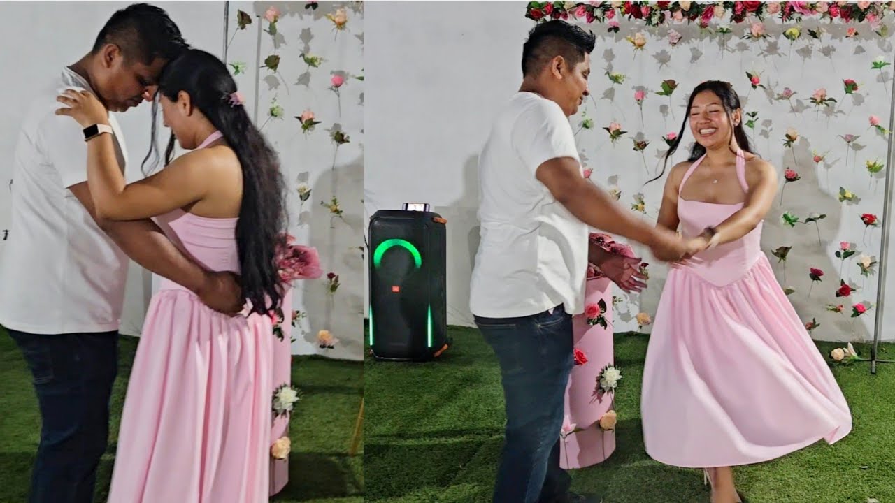 MYNOR Y FABY BAILAN EL VALS ASI TERMINO LA FIESTA DE FABY, Video Final 🔴