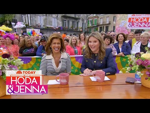 Hoda & Jenna celebrate 5 years with live show from New Orleans