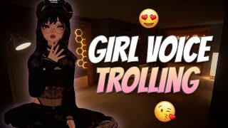 "thats My Man! 😭" Vrchat Girl Voice Trolling Couple (it Got Wild)