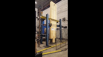 Tectonus - Full Scale RSFJ test (1000kN with glulam timber)
