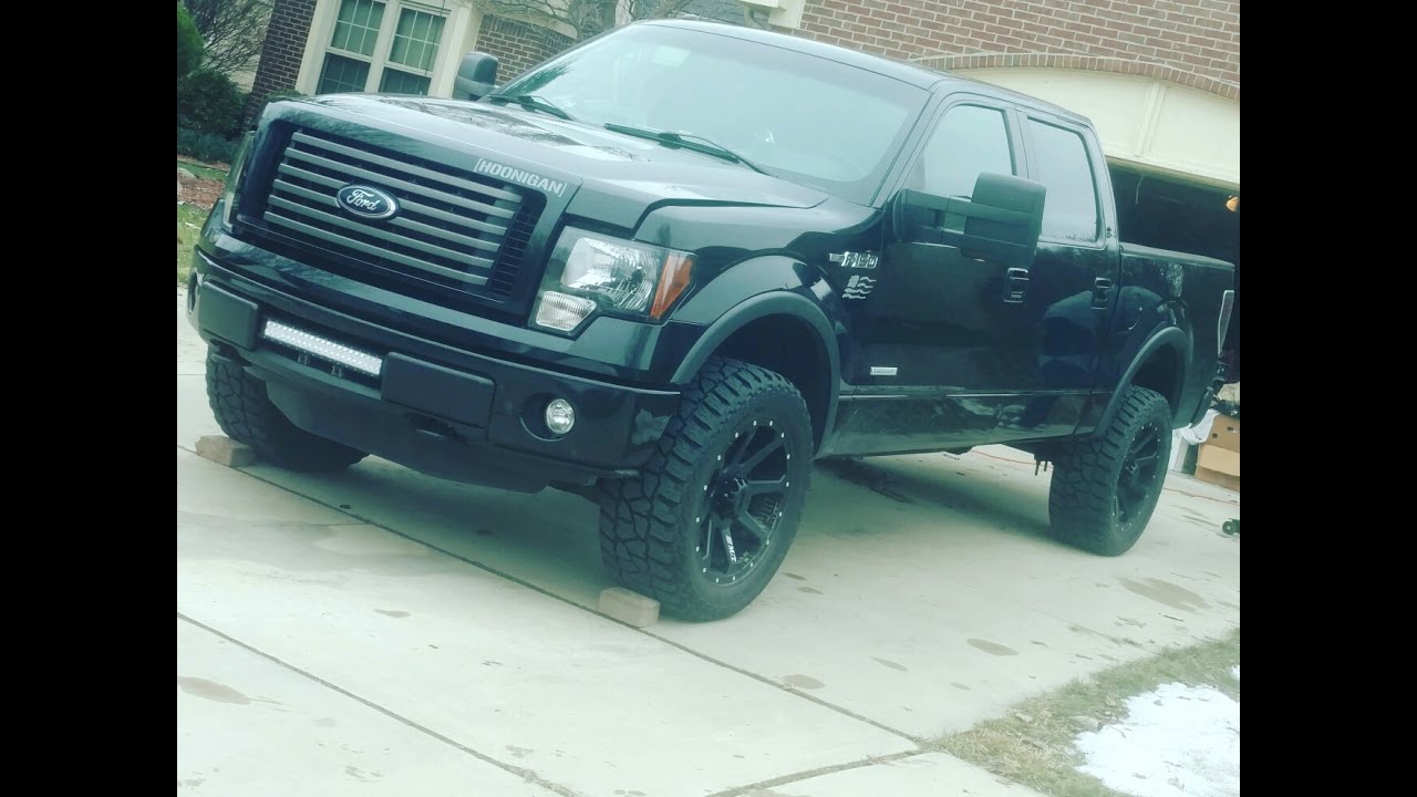The HOONTRUCK gets a lift kit! Zone 2 inch lift on a 2012 F150 YouTube