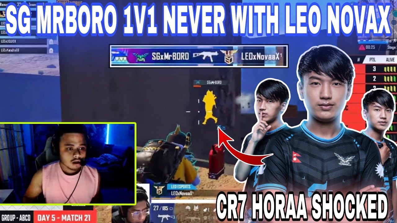SG MrBoro 1v1 Never With LEO NOVAx | Cr7 Horaa Shocked 😱 | Clash with kvn 