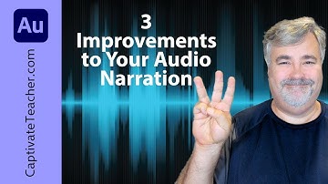3 Things to Improve Audio Narration with Adobe Audition