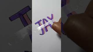 Jay Name Writing Style Fancy Writing Font 