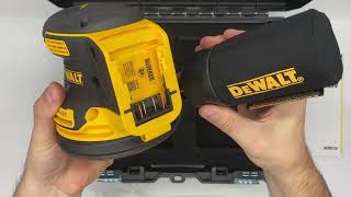 Unboxing DeWalt DCW210NT Brushless Orbital Sander (Cordless) Flexvolt