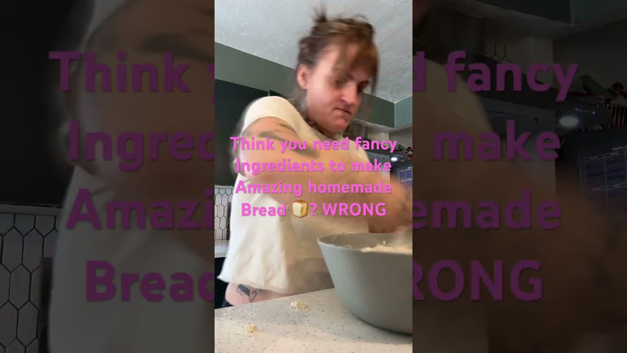Think you need fancy ingredients to make amazing homemade bread? WRONG!