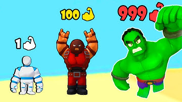 Lvl 1 vs Lvl 9999 in Giant Run: Smash & Crash | The Most Invincible Destroyers of The World