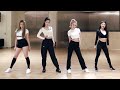 Aespa  black mamba dance practice mirrored