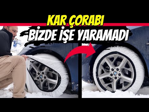 Kar Çorabı vs Kış Lastiği | Yokuş Tırmanma Testi