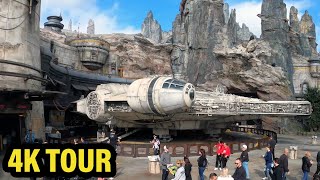 Disneyland Star Wars: Galaxy Edge 2020 Full Walkthrough [4K 60fps] w/ Ben Solo &amp; Storm Troopers