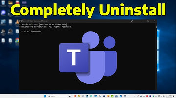 How To Completely Remove & Uninstall Microsoft Teams