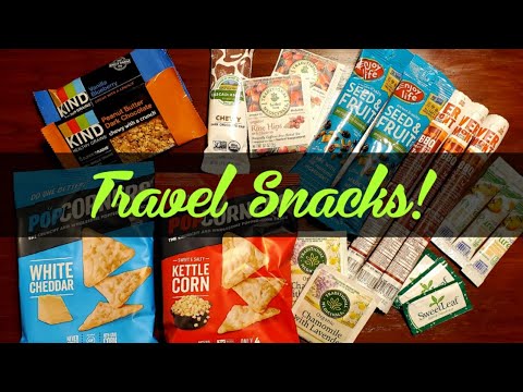 travel snacks for long flights