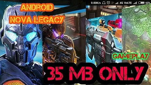 N.o.v.a legacy gameplay | the game only 35 mb |high graphics| low memory