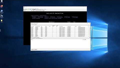 Using Printer Output in ACS.