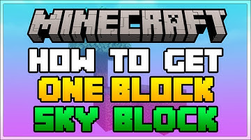 How to Download OneBlock SKY Block Map for Minecraft 1.19.4 | 2023