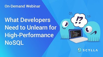 What Developers Need to Unlearn for High Performance NoSQL
