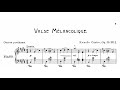 Ricardo Castro - Valse Mélancolique, Op.36/2