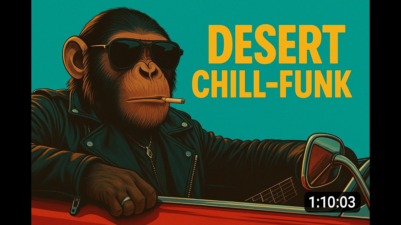 🎸 TWANGY DESERT FUNK 2025 – 1 Hour Cinematic Chill-Funk for Night Drives & Deep Focus