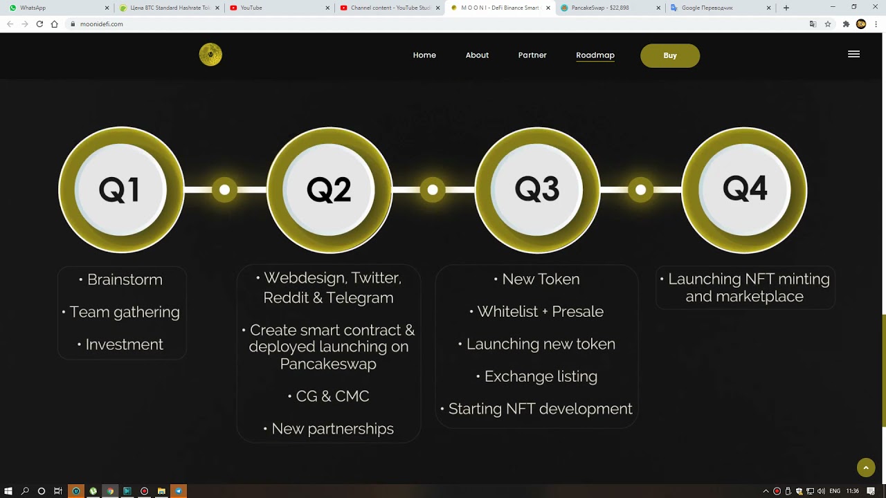 MOONI DEFI - Earn 4% Every Transaction By Holding Coin !!! - YouTube