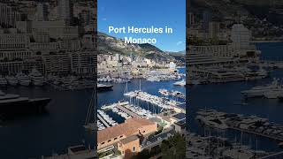 View of Port Hercules in Monaco #monaco #porthercules #monacoport #hercules #yacht #monacolife