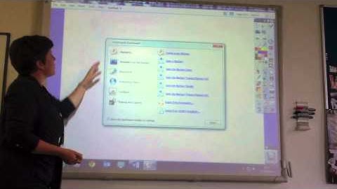 Promethean board - how to write on the board