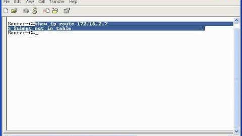 623   61  Troubleshooting Routing   06  Troubleshooting Forward Route Problems