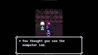 Deltarune Chapter 2 | Checking The Shadow Crystal After Spamton Neo Boss Fight