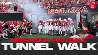 Nebraska Football: Matt Rhule's first Tunnel Walk at Nebraska (Sept. 16, 2023)