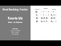 Recorda Me - Real Jazz Backing Track - Play Along