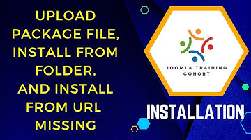 Missing Upload Package File, Install from folder, and Install from Url Extension