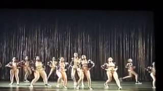 Ruby Blues Dance Team performs Ciara- Work