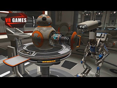 Ремонтируем дройдов на корабле генерала Леи Органы. Star Wars Droid Repair Bay прохождение