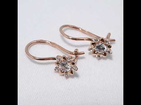 Детские серьги из золота 024788 Детские серьги из золота 024788