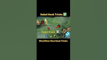 Minsitthar new Dobal Hook Tricks Tutorial Mobile legends #ml2b #minsitthar #tutorial #shorts