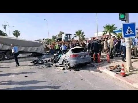 حادث قمرت حادثة اليمة هزت تونس بالفيدو Gammarth Accident