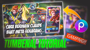 NEW!! TOTORIAL CARA BUAT THUMBNAIL GAMPANG DAN GERATIS!!  DI APLIKASI PICSART DAN FIXELLAB