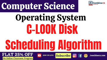 Operating System| C-LOOK Disk Scheduling algorithm|Deepali Ma