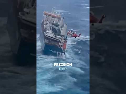 The INSANE Techniques Of Landing Helicopters In Rough Seas