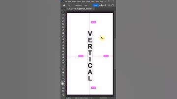 Photoshop how to make text vertical #photoshop #photoshoptutorial #photoshoptips