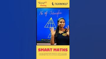 Number of Triangles-2 | Counting Figures | Competitive Exams | SSC |RRB |Reasoning @Focus40Academy