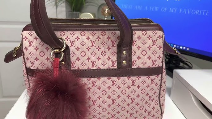 LOUIS VUITTON What's In My Bag, Mini Lin Speedy review!!! 