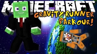 Minecraft: GRAVITY RUNNER PARKOUR CHALLENGE Mini-Game! - World Record?