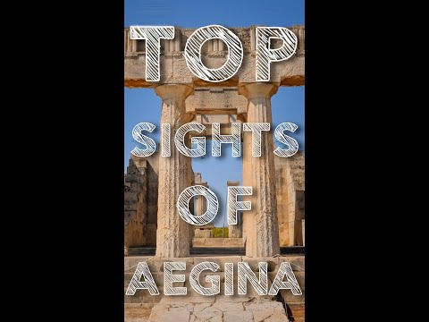 Video: Egina Grieķijas salās