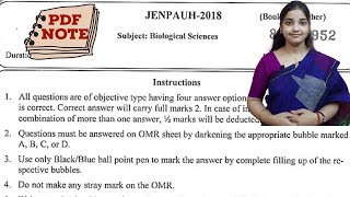 JENPAS(UG)-2018 Question Paper|Biology StudyMate screenshot 4