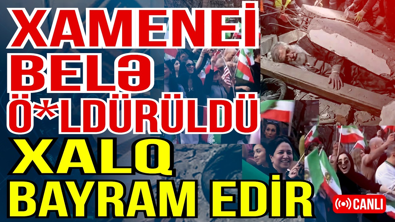 ŞOK GÖRÜNTÜLƏR! Xamenei belə öldürüldü - Xalq küçələrdə bayram edir - Gündəm Masada - Media Turk TV