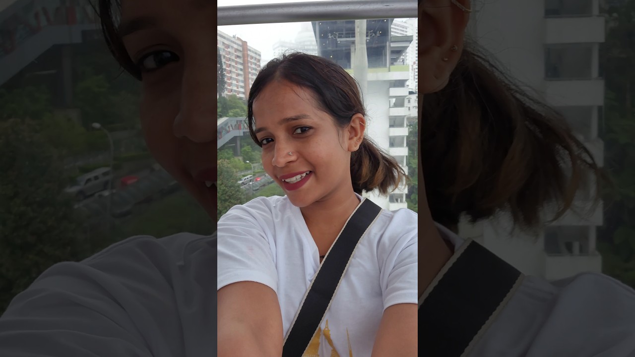 An incredible journey on a cable car ride🤩