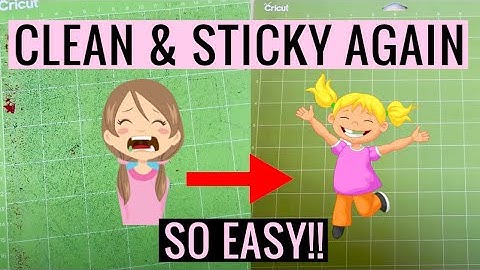 How to CLEAN CRICUT MAT & Make It STICKY AGAIN!!! (So EASY & FAST) 3 Ways | Andrea Jean Cleaning