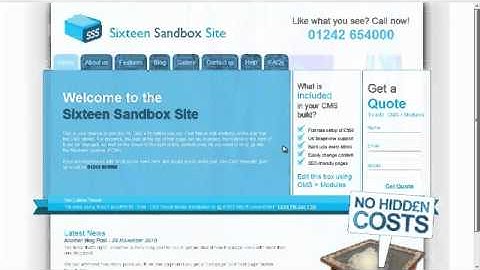 How do I change header graphics on my website using 16 Interactive CMS Content Management System?
